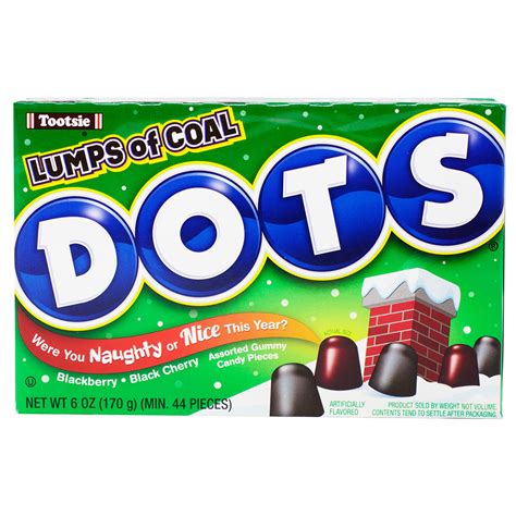 Dots Lumps of Coal - 6oz | Candy Funhouse US