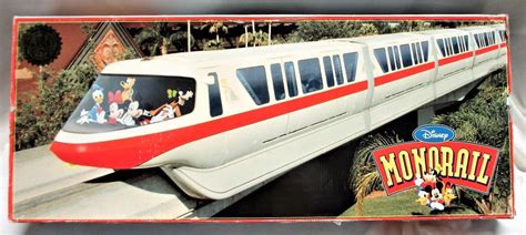 Walt Disney World Monorail Play Set Toy Train Red