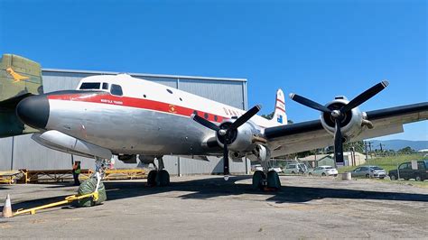 Tour around a Douglas DC-4 (C-54) Skymaster! - YouTube