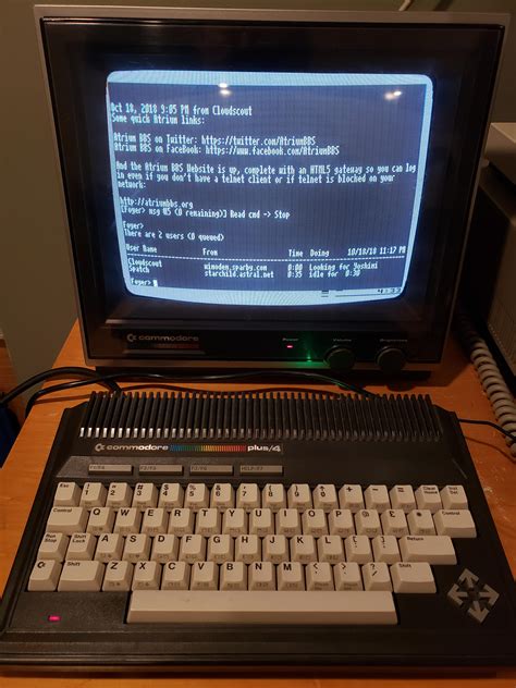 Commodore Plus/4 Online thanks to electrical tape : retrobattlestations