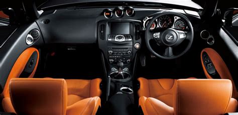 Nissan 370z orange interior