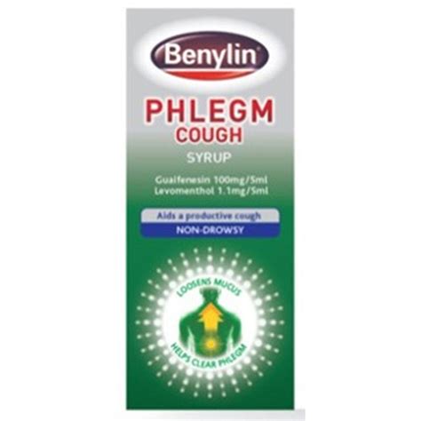 BENYLIN PHLEGM COUGH SYRUP 125ML