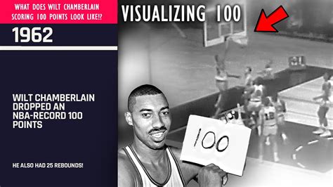 What did Wilt Chamberlain's 100 Point Game look like? 100 Point Game ...