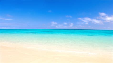 HD Background Wallpaper Blue Beach - WallpaperSafari