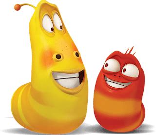 Cartoon Characters: Larva (PNG's)