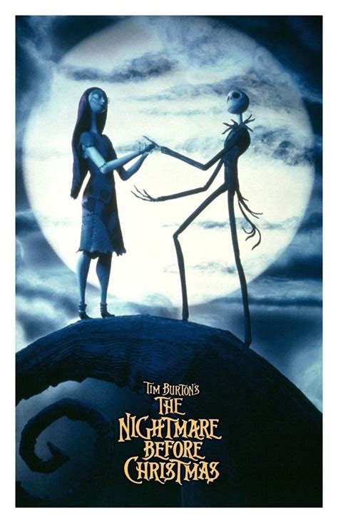 The Nightmare Before Christmas Movie Poster 11x17 in / 28x43 cm Tim ...