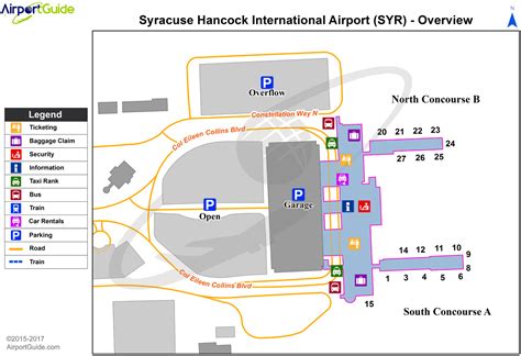 Airlines Serving Syracuse Hancock International Airport - KSYR - SYR ...