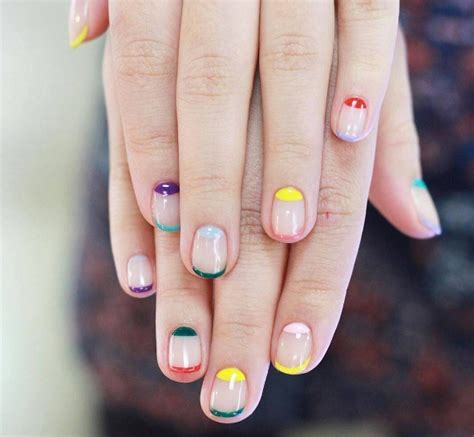 Painted Cuticles Are The Newest Twist On The Colourful Spring Manicure ...