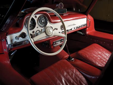 Mercedes 300SL Gullwing interior (1954) : r/carporn