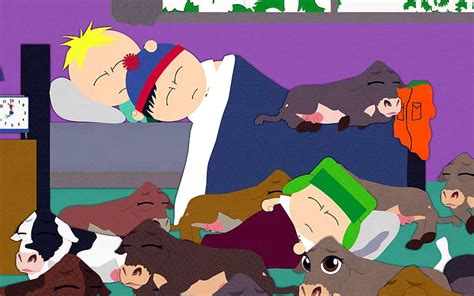 South Park, Bed, Sleeping, Tv Show, Stan Marsh, Kyle Broflovski ...