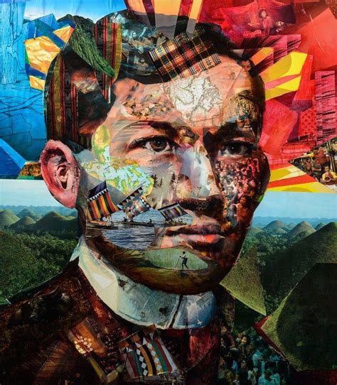 Great Rizal Collage Art by Jeff Huntington | Filipino art, Philippine ...