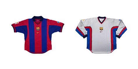 Barcelona Jersey History & Timeline | Ultra Football