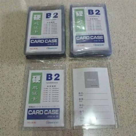 Jual Plastik ID Card B2 / Card Case B2 / Plastik Panitia B2 - Jakarta ...