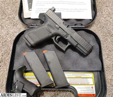 ARMSLIST - For Sale/Trade: Gen 5 Glock 19 MOS w/ Suppressor Ht. Night ...