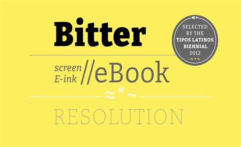 Bitter Font Free Download - Graphic Design Fonts