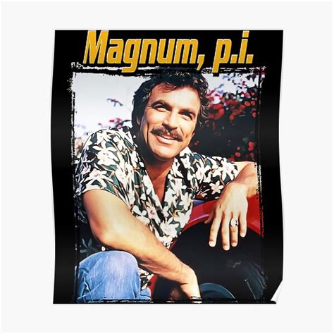 "Magnum P.I" Poster for Sale by katyy226 | Redbubble