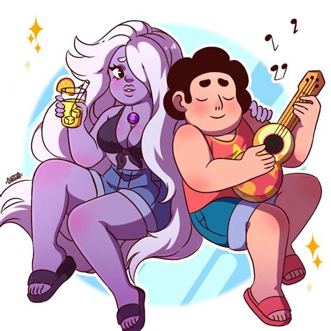 Fan Art Of Steven And Amethyst | Steven Universe Amino