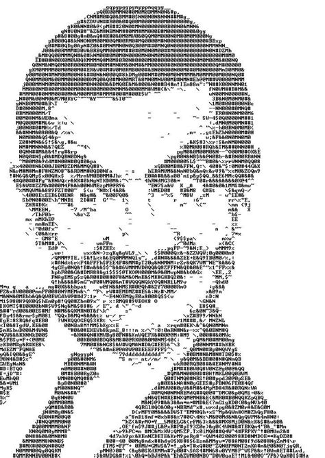 Cuando el ASCII Art conquistó nuestras pantallas | Tastatur zeichen ...