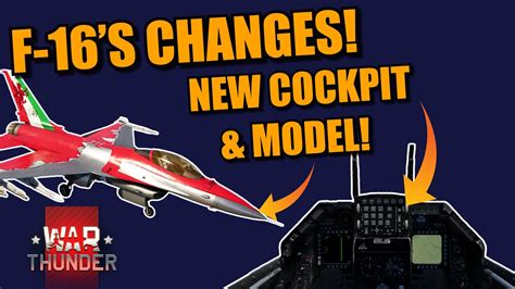 War Thunder F-16's CHANGES! New COCKPIT for the ADF and MLU! Now models ...