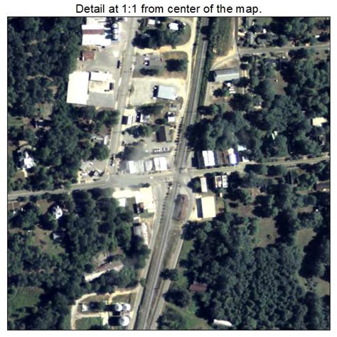 Aerial Photography Map of Marshallville, GA Georgia