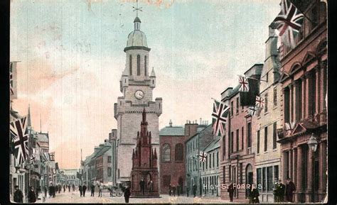 Forres High Street 1906 | Ferry building san francisco, Forres, Old photos