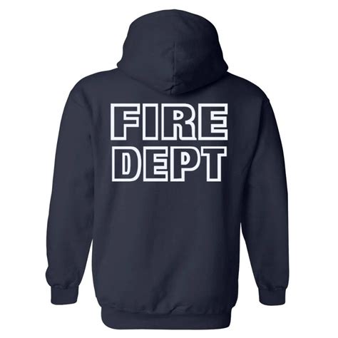 Customized Fire Department Hoodie | Firefighter.com