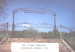 Mountain View Cemetery in Tennessee - Find a Grave Cemetery