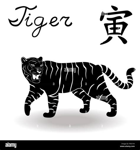 Chinese Zodiac Symbols Tiger