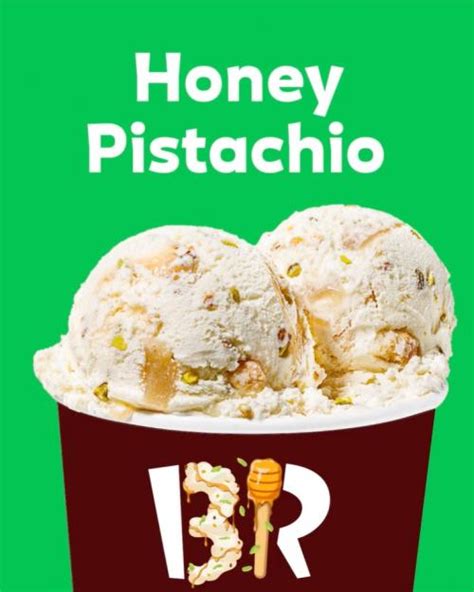 Baskin Robbins Honey Pistachio