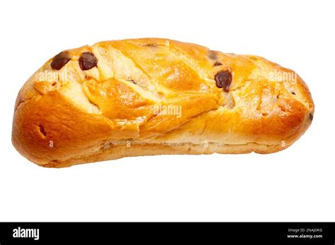 Chocolate Chip Brioche Roll Stock Photo - Alamy