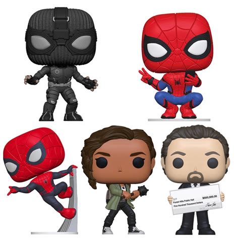 Funko Spider-Man Far From Home POP Vinyls & Mystery Minis Figures ...