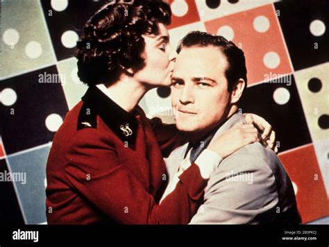 Marlon Brando, jean simmons, Guys and Dolls, 1955 Stock Photo - Alamy