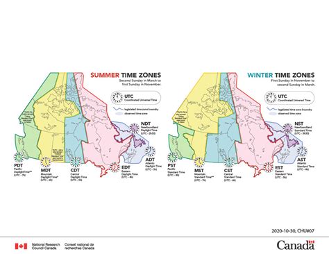 Time Zones in Canada | The Canadian Encyclopedia