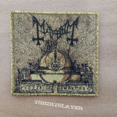 Mayhem, Mayhem — Esoteric Warfare Patch (archive's) | TShirtSlayer