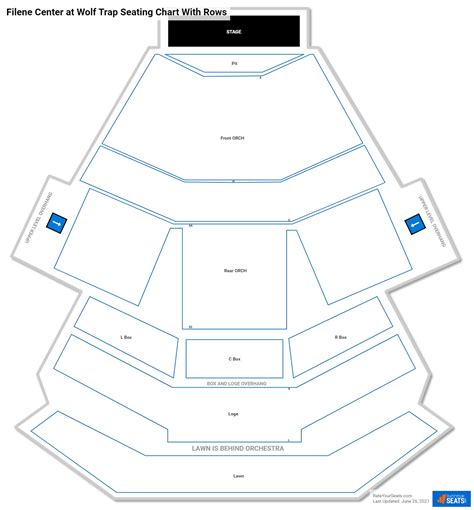 Wolf Trap Farm Seating Chart - RateYourSeats.com