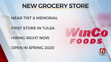 WinCo Foods To Open New Tulsa Location