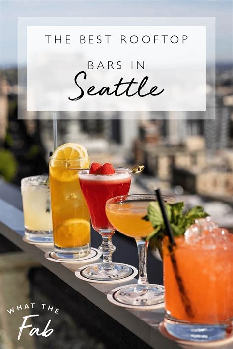 The 7 BEST Rooftop Bars in Seattle You Have to Visit | 2023