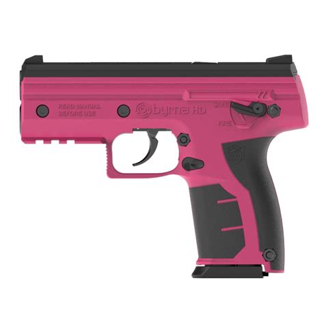 Byrna HD Kinetic Kit, No Chemical Irritant, Hot Pink | The Gun Shop