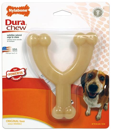 Nylabone Wishbone Power Chew Dog Toy Medium/Wolf (1 Count) | Dog toys ...