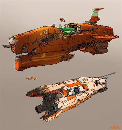 Concept spaceship art by SPARTH | Spaceship art, Spaceship concept ...