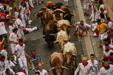 San Fermín 2023 hoy | Resumen del encierro del 8 de julio con los toros ...