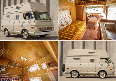 Hippie Era 1960s Vanlife: An Original Chevrolet Van Camper