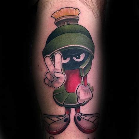 40 Marvin the Martian Tattoo Designs for Men [2023 Guide]