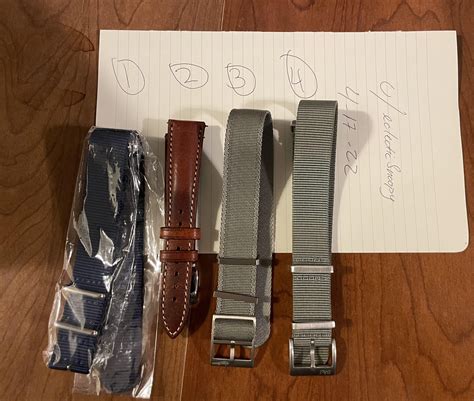 [WTS] 20mm Straps - Watch Gecko, Bark and Jack - All Mint : r/Watchexchange