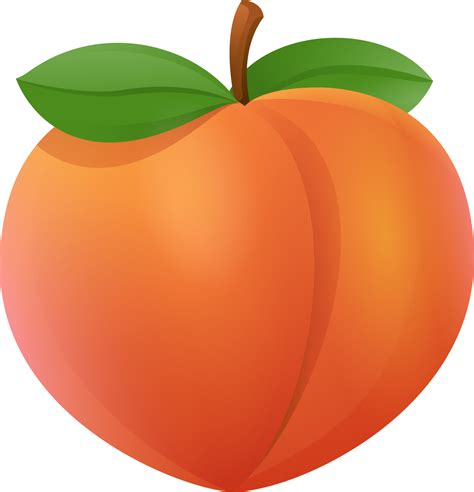 "Peach emoji" Emoji - Download for free – Iconduck