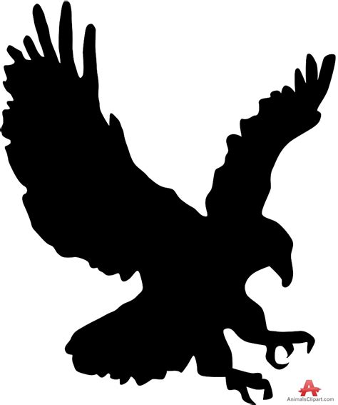 Free Flying Eagle Silhouette, Download Free Flying Eagle Silhouette png ...