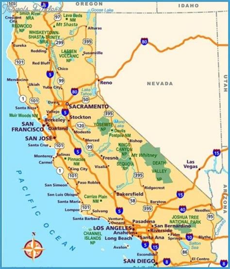 Fresno Map Tourist Attractions - http://travelsfinders.com/fresno-map ...