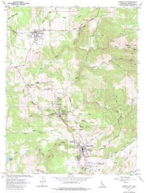 Amador City topographic map, CA - USGS Topo Quad 38120d7