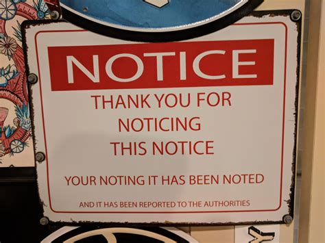 Notice : r/funnysigns