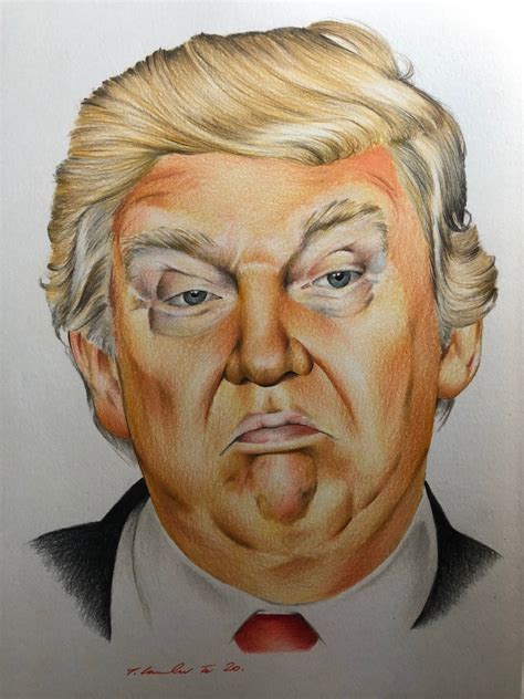 Donald Trump Original Pencil Drawing. A4 Fan-art. USA - Etsy